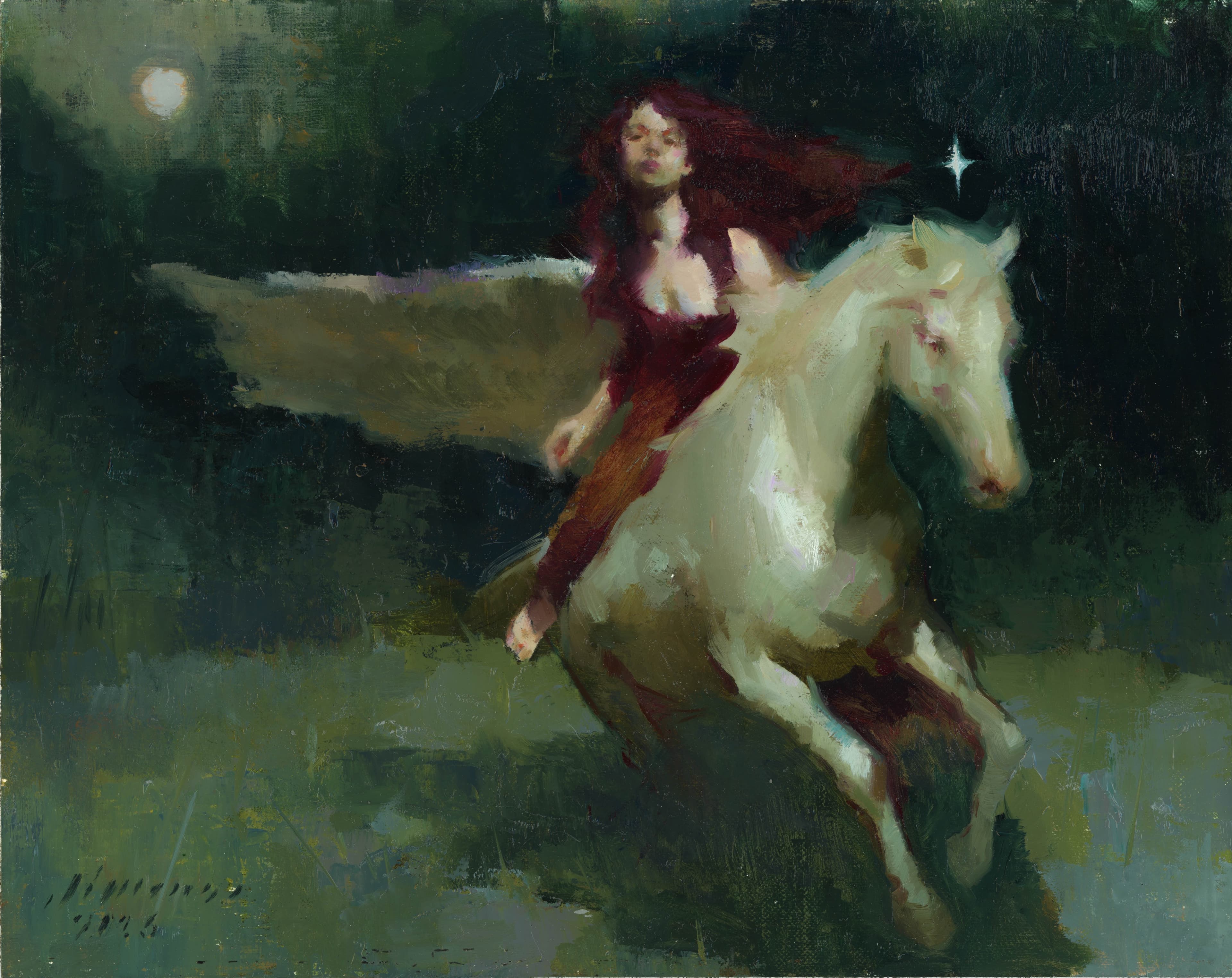 Year of the Horse painting