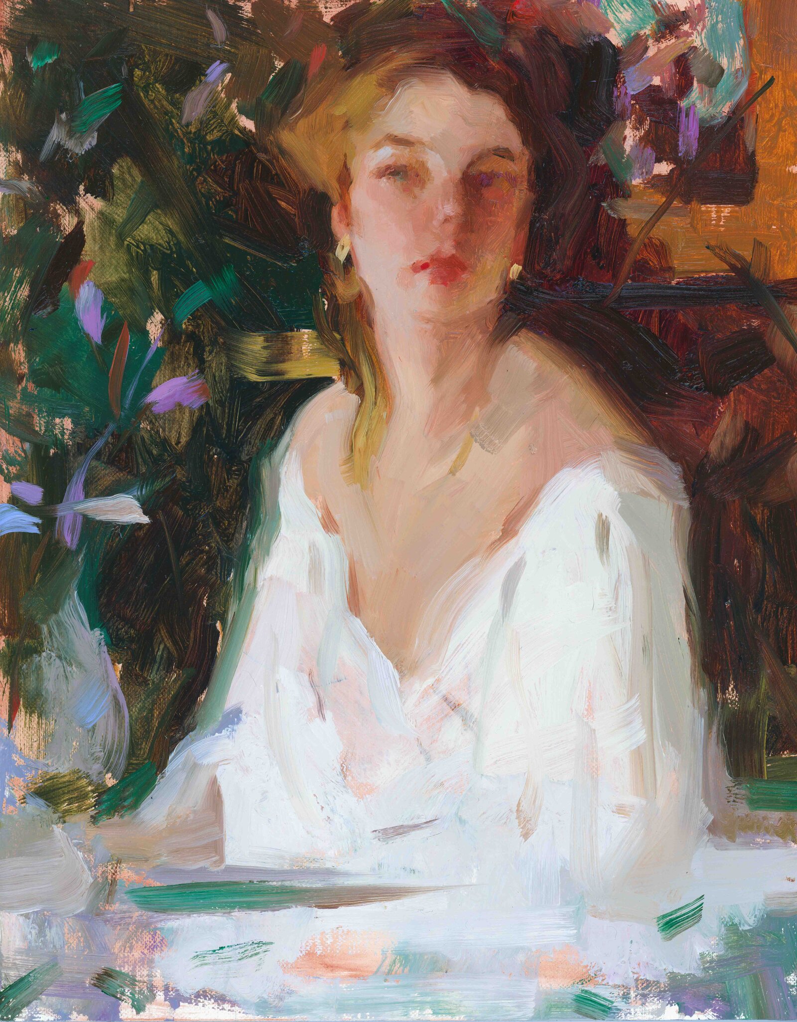 Portrait by Window
